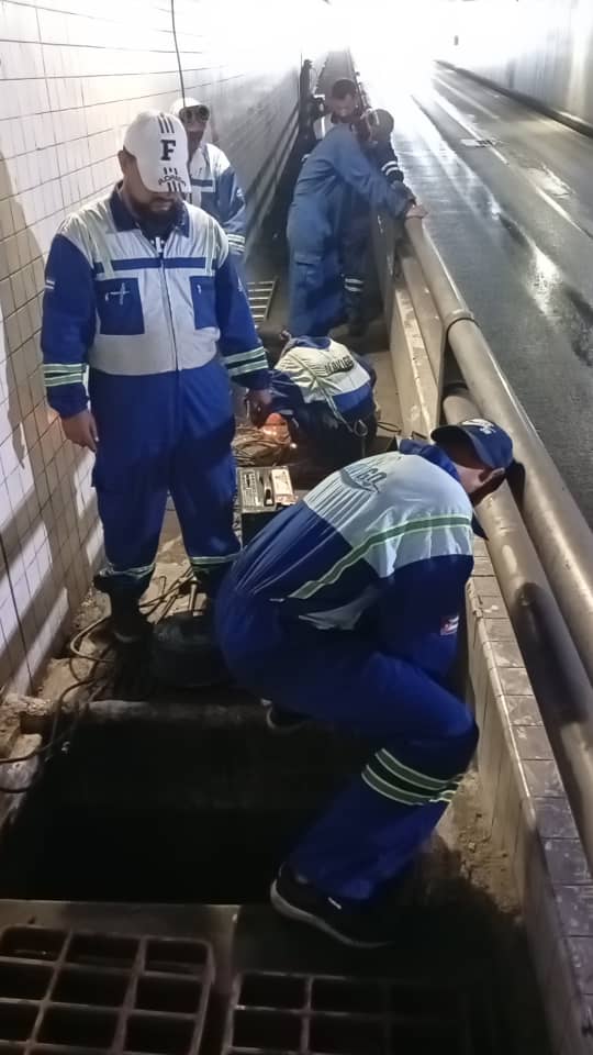 NAVIGO Mantenimiento en el Tunel de la Habana2