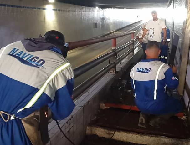 NAVIGO Mantenimiento en el Tunel de la Habana5