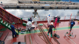 Limpieza Técnica y Certificación de Tanques de Combustible en el Buque Tanquero Ocean Integrity