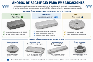 Ánodos de sacrificio NAVIGO
